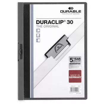 DURABLE DURACLIP 30 A4 classeur à pince bleu
