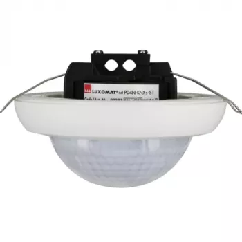Détecteur de présence plafond KNX BEG PD4N-KNXs-ST-DE avec capteur PIR, 360°, blanc