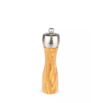 Peugeot Saveurs Fidji moulin à poivre 20 cm bois d'olivier et acier inoxydable