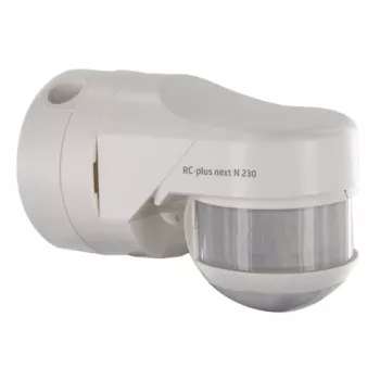 BEG BRCK LUXOMAT RC-plus next N 230 détecteur de mouvement blanc avec zone de détection 230° et protection anti-intrusion