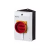 Eaton T0-2-1/I1/SVB interrupteur principal, 20 A, 3 pôles, montage en saillie, arrêt d'urgence, rouge/jaune