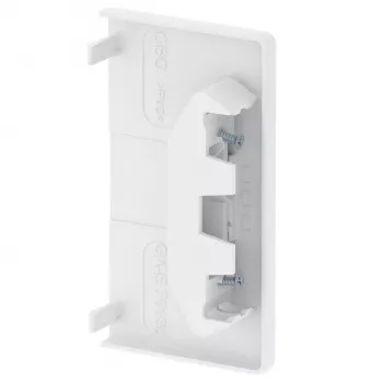 OBO BETTERMANN GK-E70130RW Embout 70x130mm PVC blanc pur RAL9010 6274570