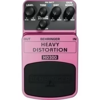Pédale d'effet Behringer HD300, noire
