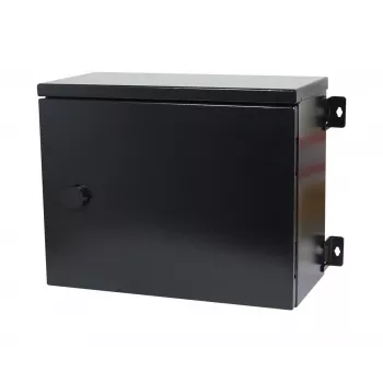 Boîtier mural pour rail DIN ALLNET T223mm noir IP55 série SO-DIN
