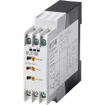 EATON ETR4-69-A relais temporisé multifonction, 1 contact inverseur, 24-240 V AC/DC, 0,05 s - 100 h, rail DIN