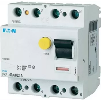 EATON PXF-40/4/003-A Interrupteur différentiel 40A 4 pôles 30mA Type A