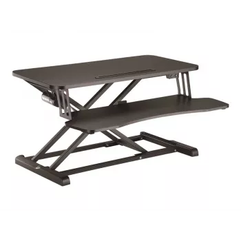 Convertisseur de bureau assis-debout LogiLink EO0054 avec plateau pour clavier, moteur unique, noir