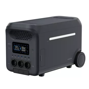Station d'énergie portable LOGILINK PPS3000, 3000 W LiFePO4, 2560 Wh, Tuya Smart, UPS