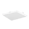 Tapis de protection de sol LogiLink EO0086, 117 x 120 cm, ultra-doux, transparent, antidérapant, pour sols durs