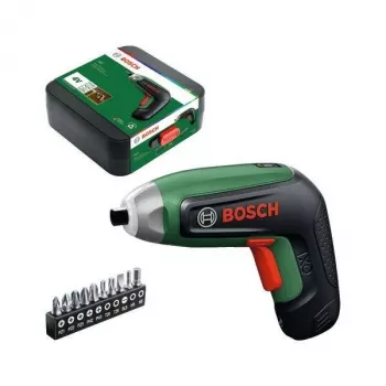 Tournevis sans fil BOSCH IXO 8 3,6 V avec charge USB-C et 10 embouts