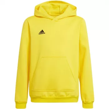 Sweat à capuche adidas Entrada 22 Team Jaune/Noir jeune 164
