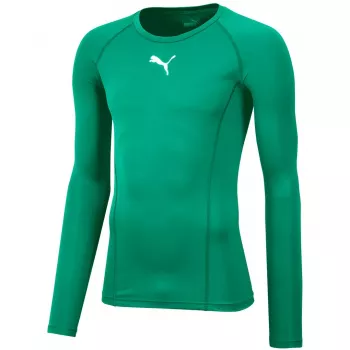 T-shirt à manches longues Puma Liga Baselayer Tee LS homme vert forêt taille M