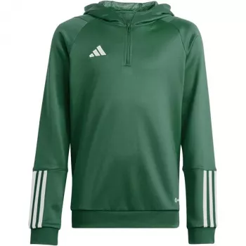 Sweat à capuche adidas Tiro 23 Competition vert enfant 140 cm