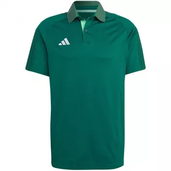 Polo Tiro 23 Competition pour homme adidas Team Green HU1345 S