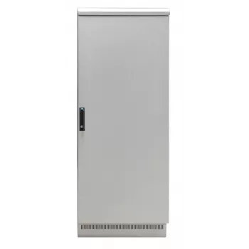 Armoire réseau EFB ELEKTRONIK 19 pouces 42U 800x800, IP55, avec socle prémonté, RAL7035