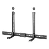 Support universel pour barre de son LogiLink BP0205, fixation VESA, profondeur réglable 86-155 mm, 15 kg, noir