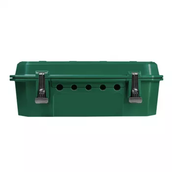LogiLink Boîtier de distribution électrique extérieur avec multiprise 4 prises, IP54, vert, câble 2 m