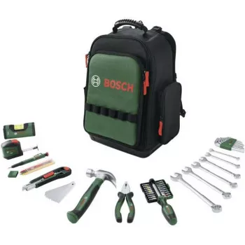 Bosch Power Tools ensemble sac à dos d'outils 60 pièces (noir/vert)