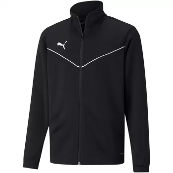 Veste d'entraînement PUMA teamRISE en polyester Jr noir 657393 03 140 cm
