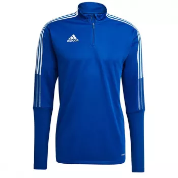 Sweat d'entraînement adidas Tiro 21 pour homme Team Blue 21/Blanc 2XL GH7302