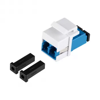 Module Keystone EFB LC Duplex OS2 bleu