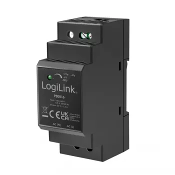 Alimentation rail DIN LogiLink PS0016, 36 W 24 V