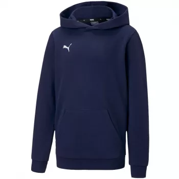 Sweat à capuche teamGOAL 23 Casuals Jr PUMA, bleu marine, 656711 06 140