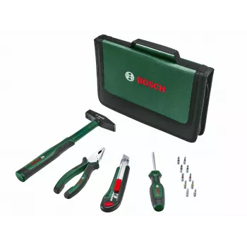 Ensemble d'outils à main BOSCH Easy Starter 14 pièces avec coffret