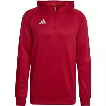Sweat à capuche d'entraînement adidas Tiro 23 Competition Team Power Red/Blanc pour homme