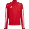 Sweat d'entraînement adidas Tiro 23 League pour enfant rouge HS3489 140 cm