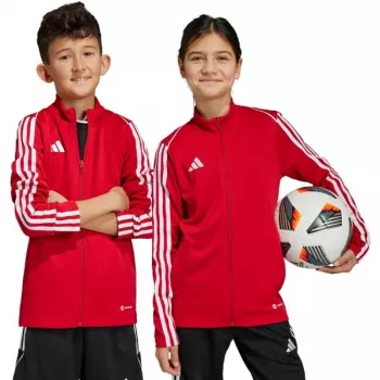 Sweat d'entraînement adidas Tiro 23 League pour enfant rouge HS3527 116 cm