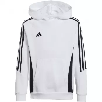 Sweat à capuche adidas Tiro 24 blanc IR7506 164 cm