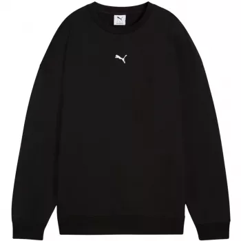 Sweat col rond oversize Puma ESS Oversized Crew TR femme noir taille L