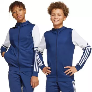 adidas Squadra 25 Hoody sweat à capuche enfant Team Navy Blue/blanc taille 152