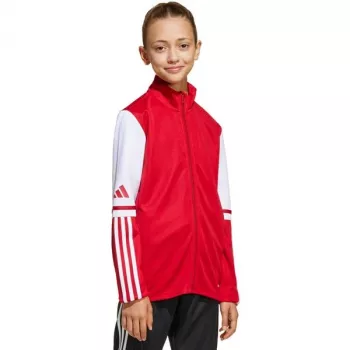 Sweat d'entraînement adidas Squadra 25 enfant rouge 140 cm