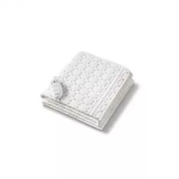 Beurer UB 30 Couverture chauffante électrique individuelle 130x75 cm blanc polaire 3 niveaux de chauffe lavable en machine