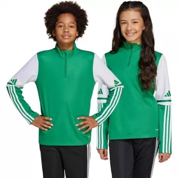 adidas Squadra 25 Sweat d'entraînement enfant vert/blanc JP3160 164 cm