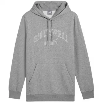 PUMA Essentials+ Logo LAB Gradient Hoodie FL Grey Pull en molleton homme taille L