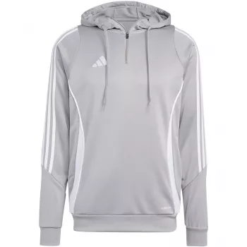 Sweat à capuche d'entraînement adidas Tiro 24 Medium Grey Heather IR7551
