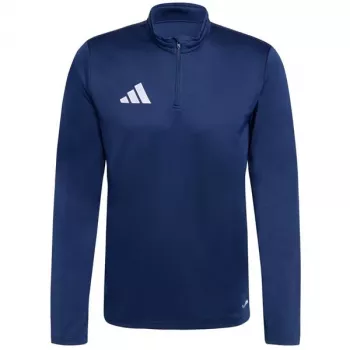 adidas Entrada 26 Men's Long Sleeve Quarter-Zip Training Top Navy Blue XL