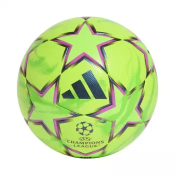 adidas UCL Winter 26/27 League Stage Soccer Ball Size 5 Green/Black/Pink