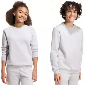 adidas Entrada 26 Sweat Top enfants gris 140 cm JZ6551