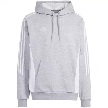 adidas Tiro 24 sweat à capuche gris chiné moyen / noir