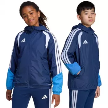 adidas Tiro 26 Competition veste tout temps enfants Team Navy Blue/Blanc 164 cm