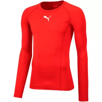 Puma Liga Baselayer Tee LS rouge 655920 01 M