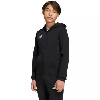 adidas Entrada 26 Full Zip Hoodie enfant noir 140 cm