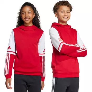 Sweat à capuche adidas Squadra 25 enfant Team Power Red JD4805 140 cm