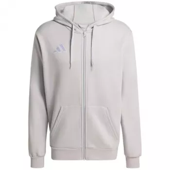 Sweat à capuche à zip intégral adidas Entrada 26 homme gris L