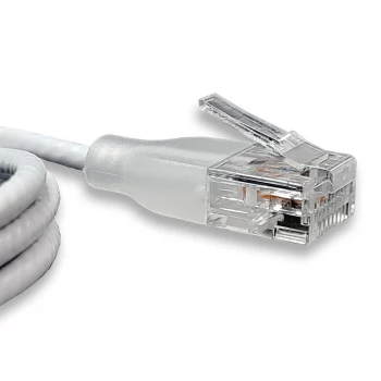 WANTEC eGlow câble patch UTP CAT6a, 0,5 m, blanc