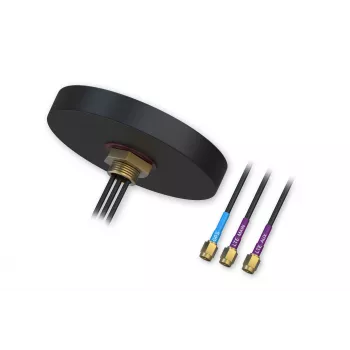 Teltonika PR1UCP25 antenne de toit combo MIMO LTE/GPS, câbles 3 m, SMA mâle, IP67